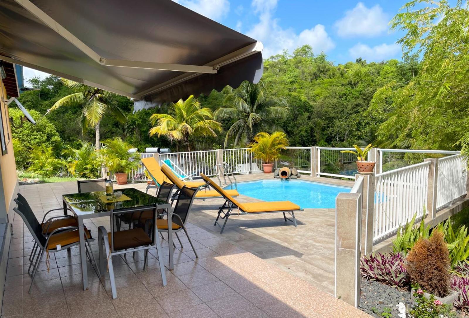 La Villa Ixora, Magnifique Villa Avec Piscine Les Abymes Exterior photo
